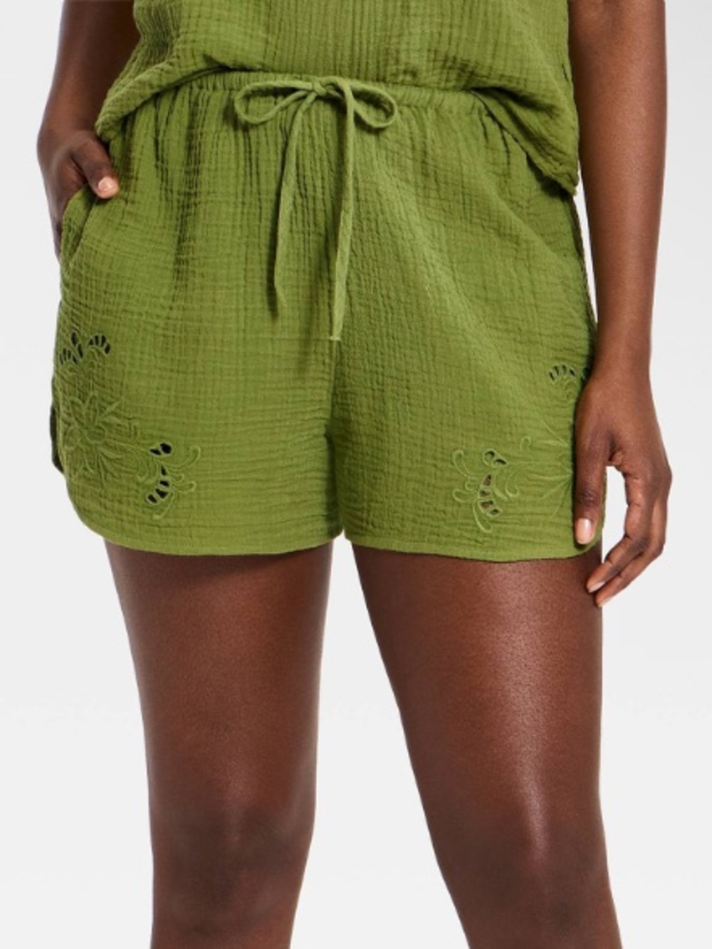NEW- Universal Thread Cotton Green Shorts